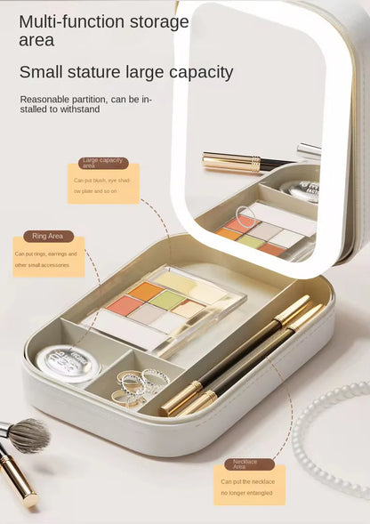 Travel LED Makeup Mirror box